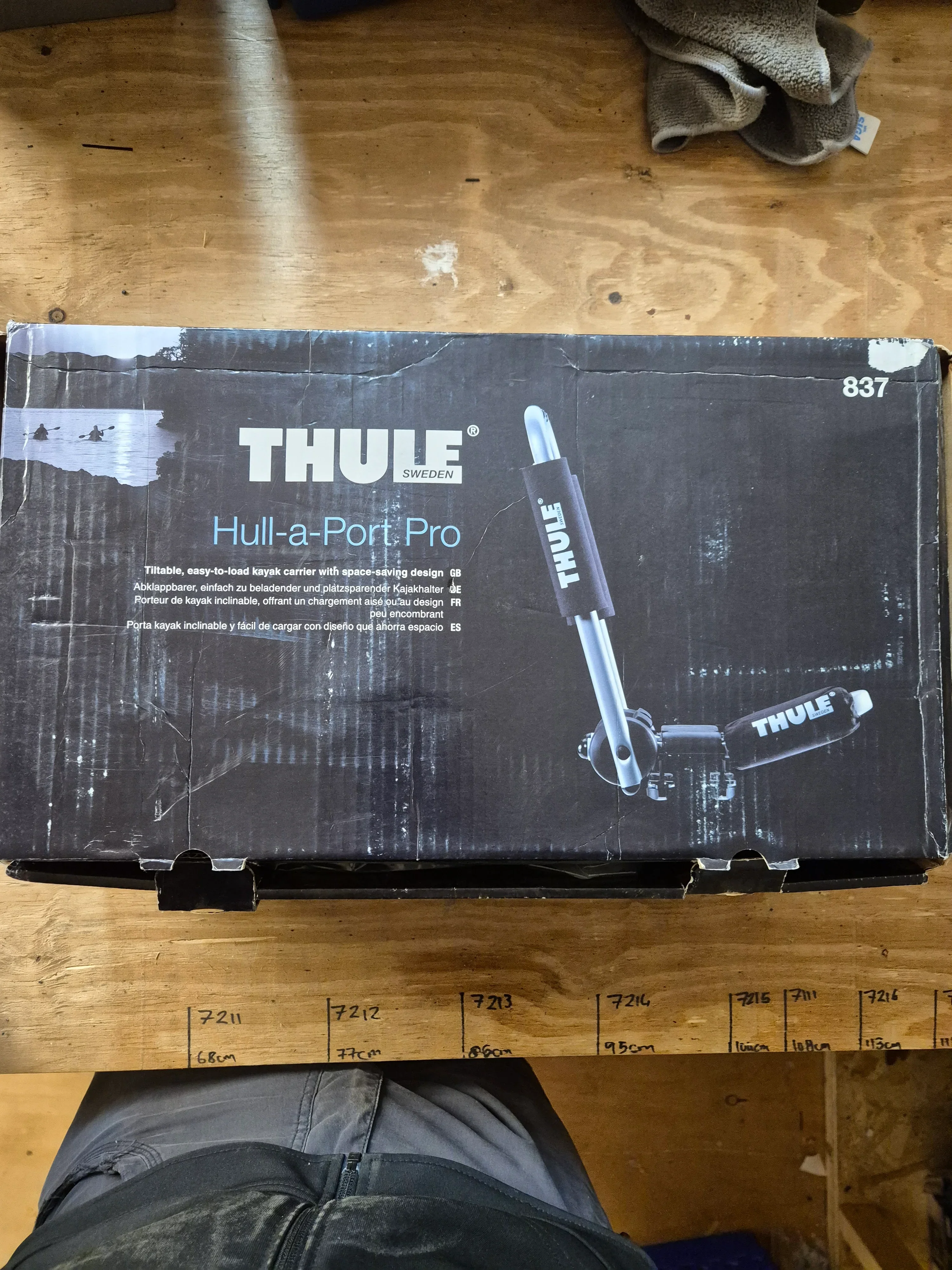 Thule 837 Hull-a-port Pro Kayak Carrier - Image 2