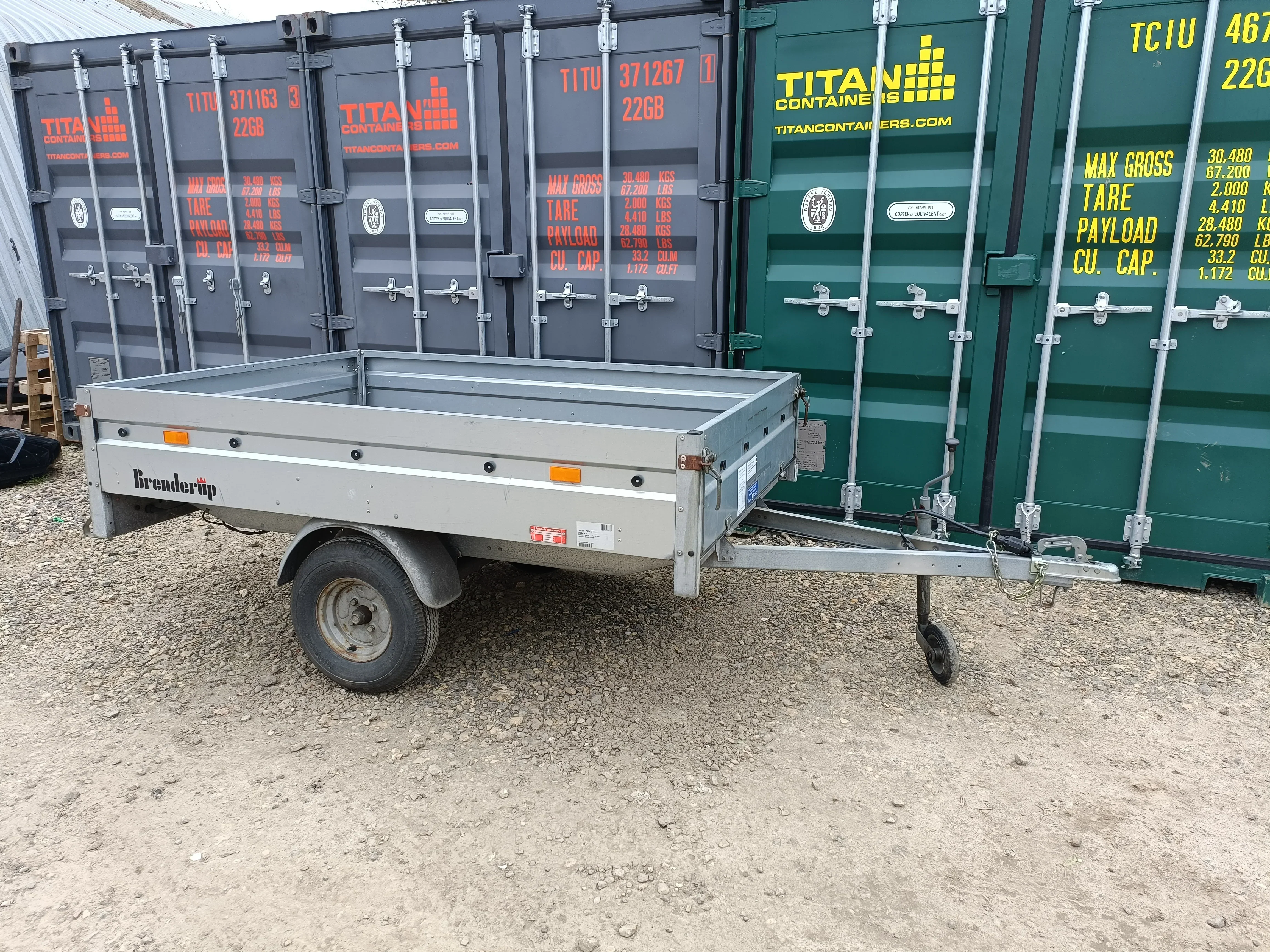 Brenderup High Built Open Trailer - Image 4