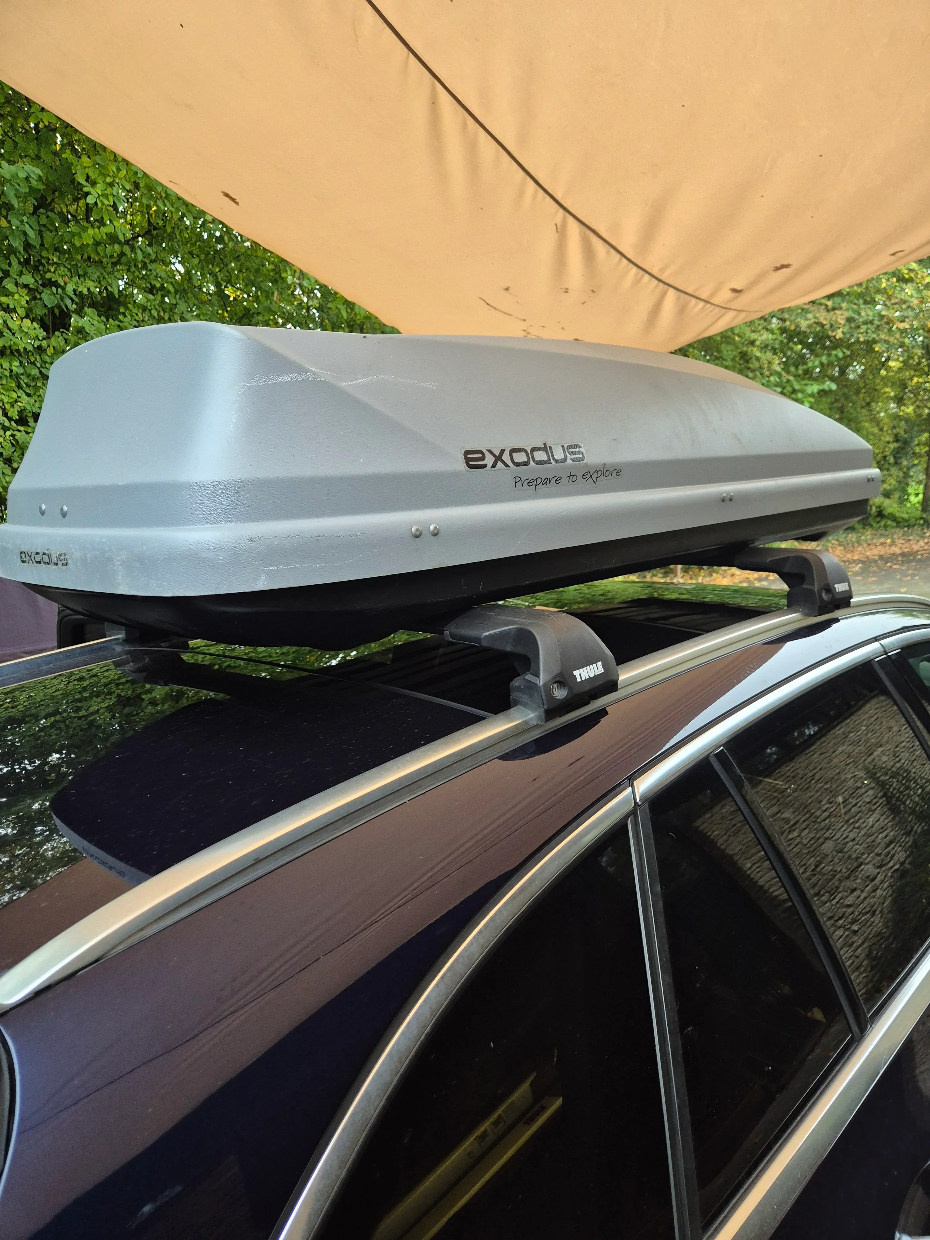 Exodus Half width Roof Box  - Used - 300L - Image 2