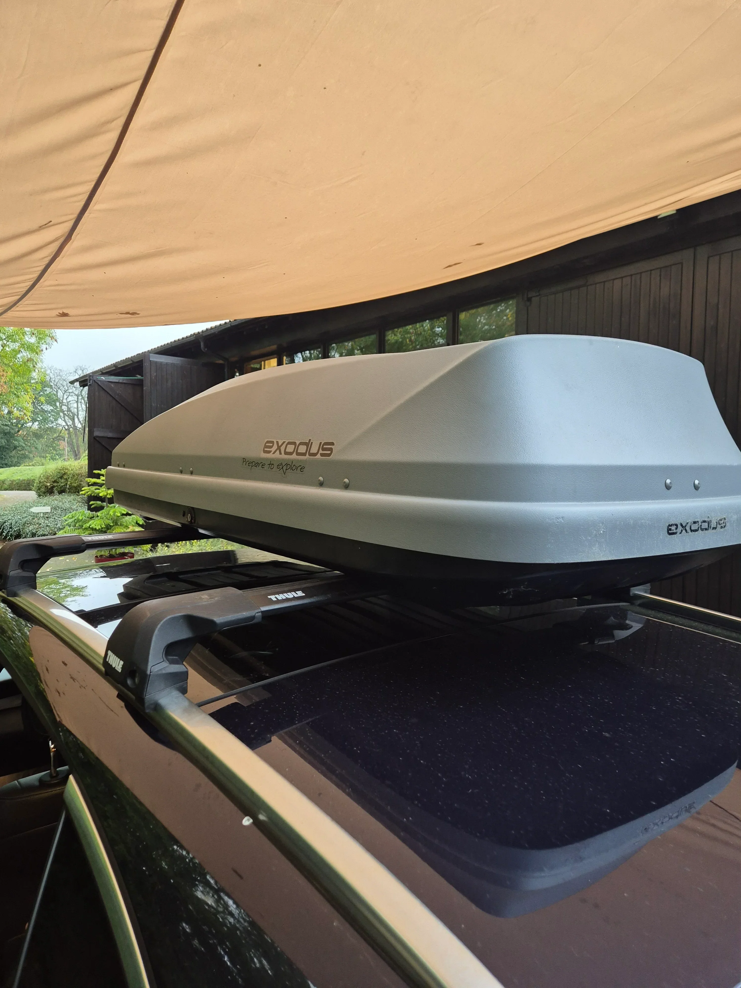 Exodus Half width Roof Box  - Used - 300L - Image 4