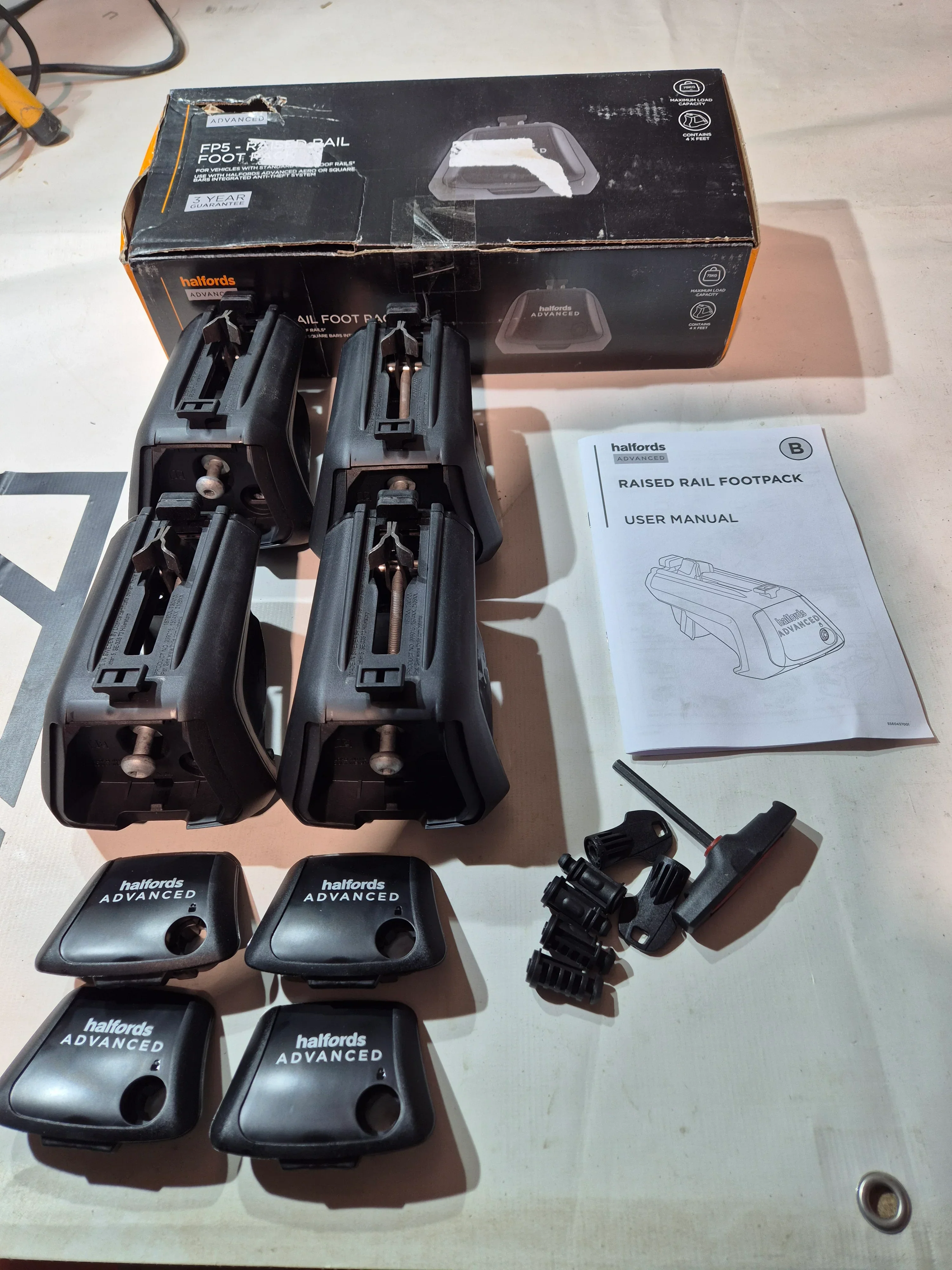 Halfords Advanced FP5 Footpack ( Same as Thule 7104) - Image 2