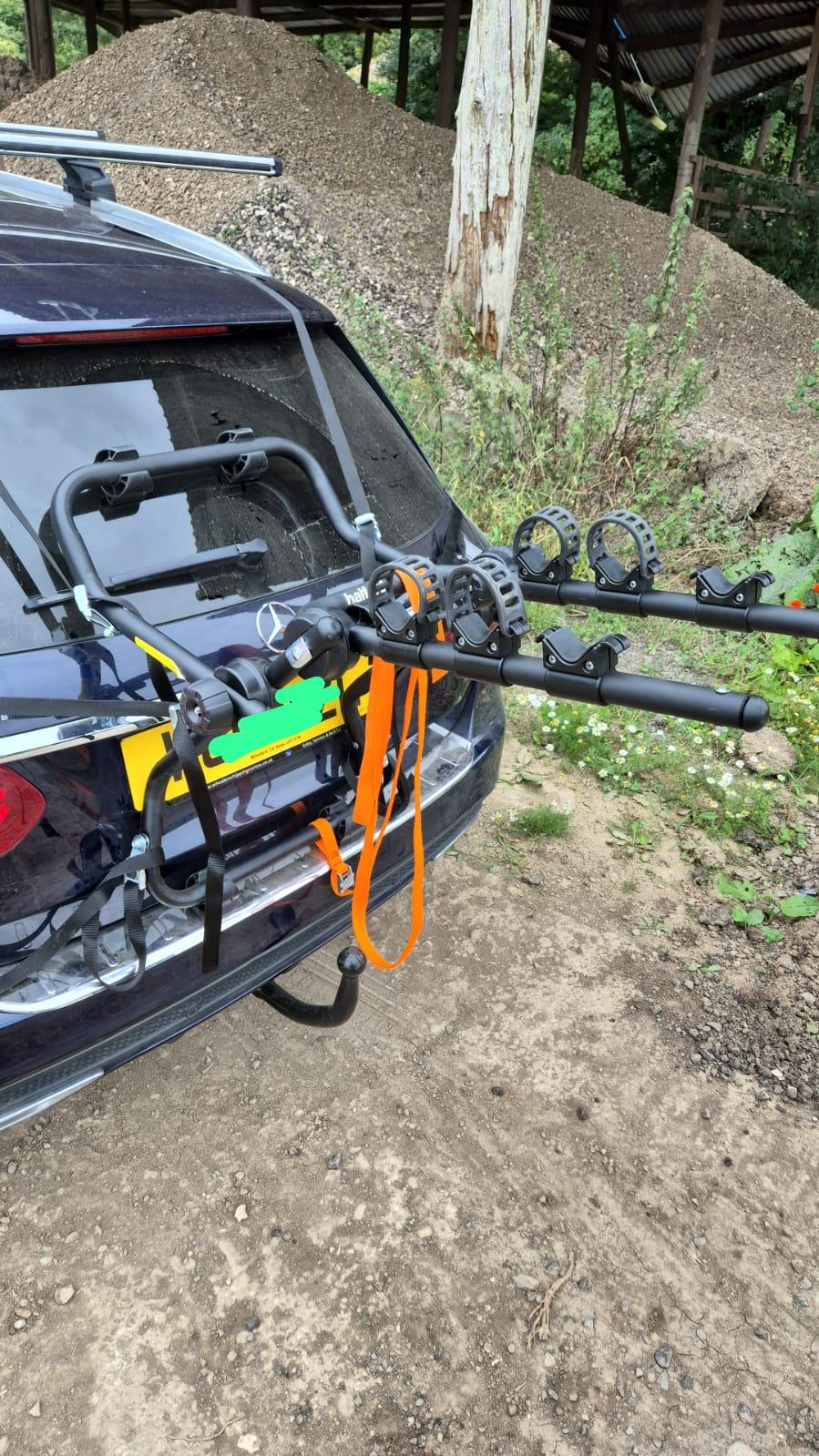 Halfords Rear Mounted 3 bike rack - Used VGC - Image 4
