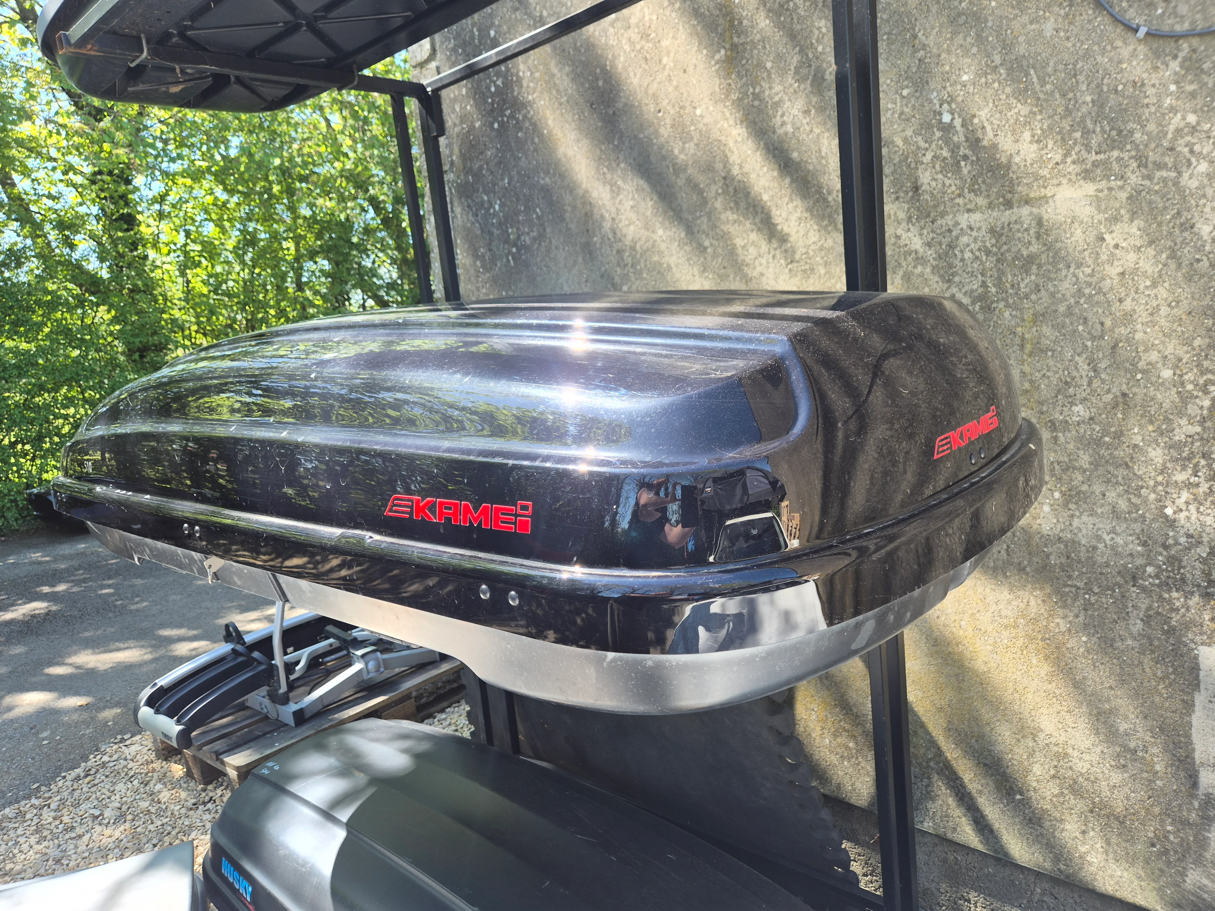 Kamei roof box used 510L - Image 3