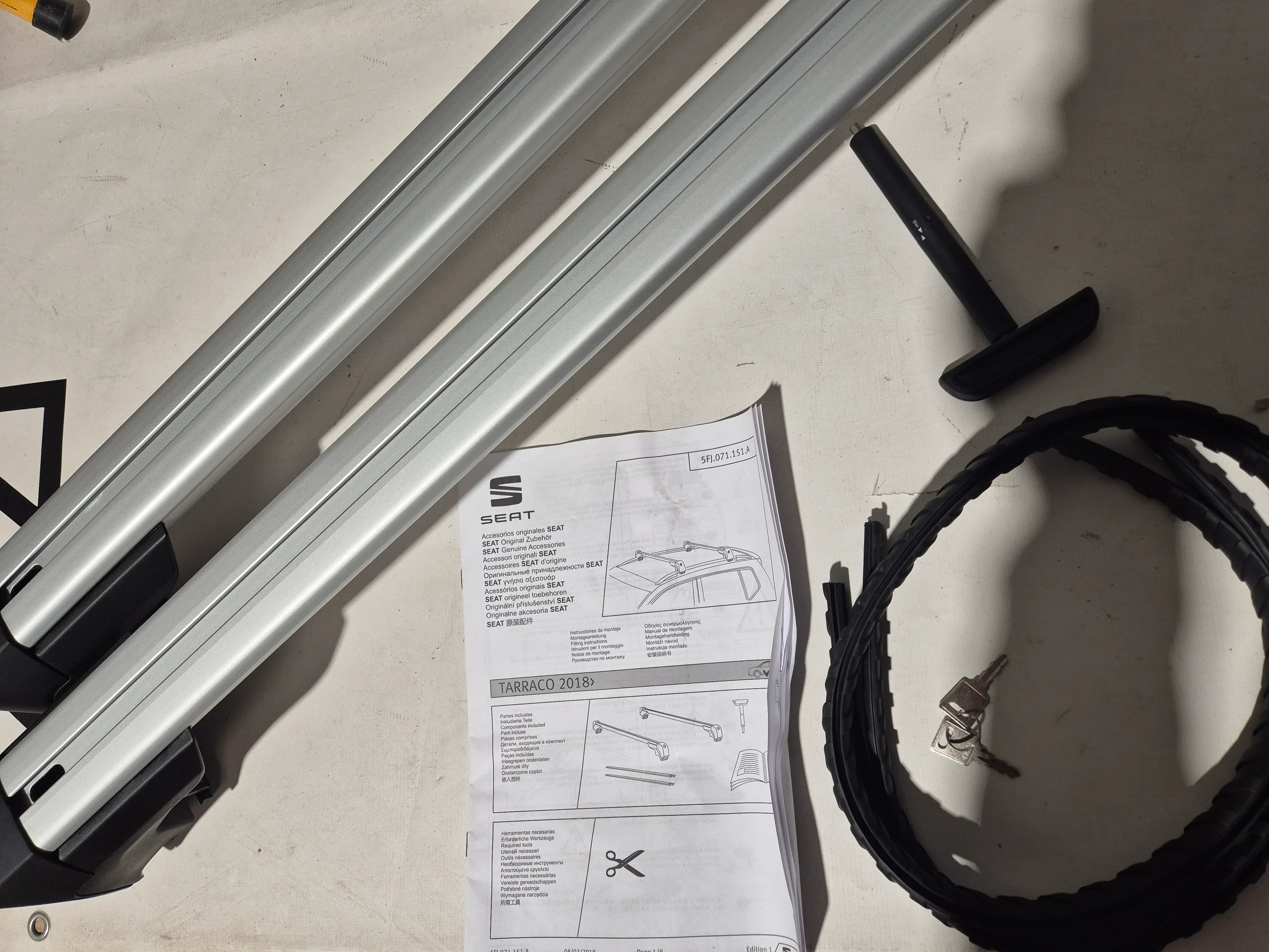 OEM roof bars for SEAT Tarraco 2018 - - Image 4