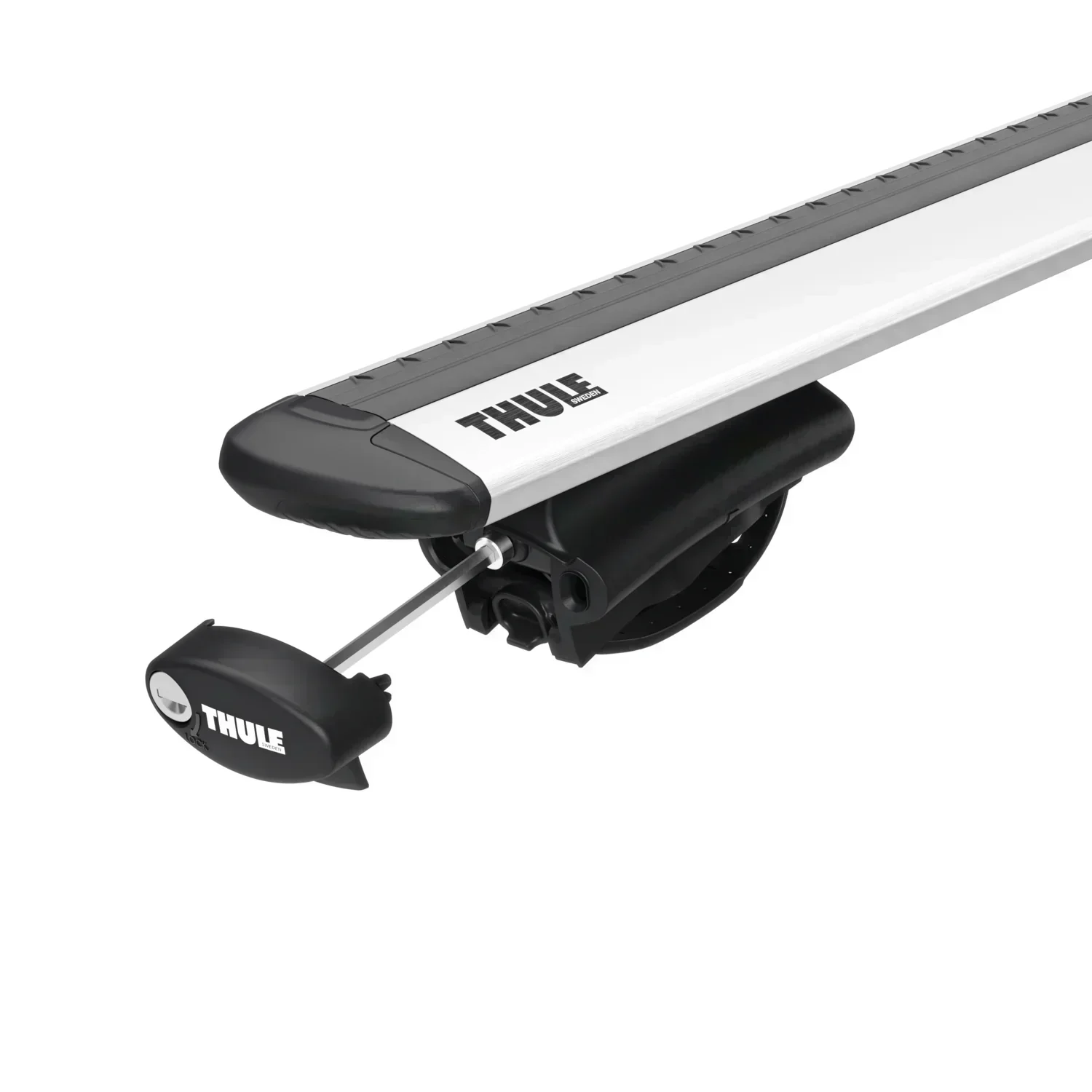 Thule Roof Bar Set for KIA Stonic SUV 2017 onwards - Raised Rail (Wingbar Evo - Silver) - Image 4