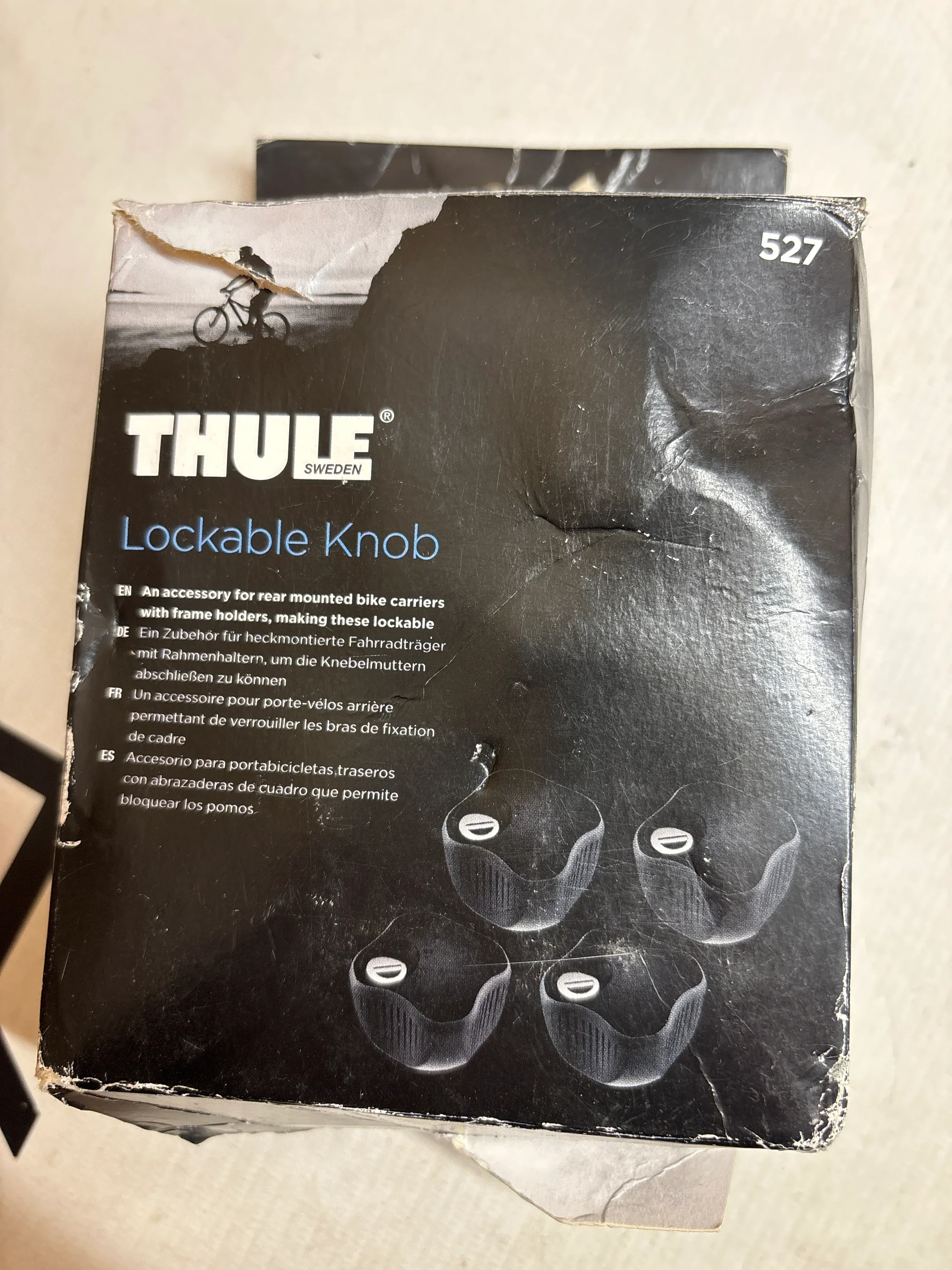 Thule 527010 Lockable Knob - New in Tatty Box - Image 2
