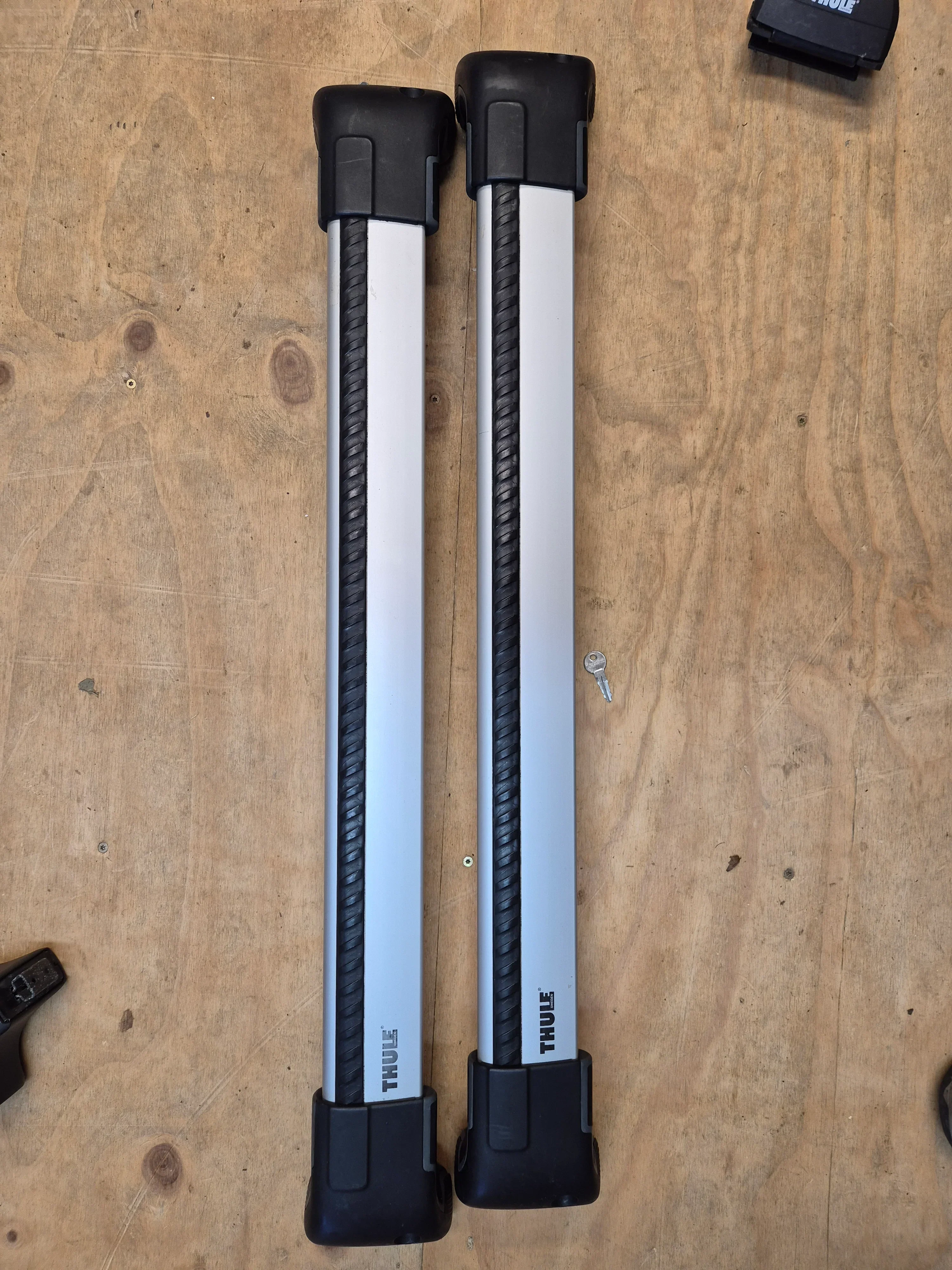 Thule 9591 & 4020, Wingbar Edge Black set for Mini Cooper 2014- Used - Image 2