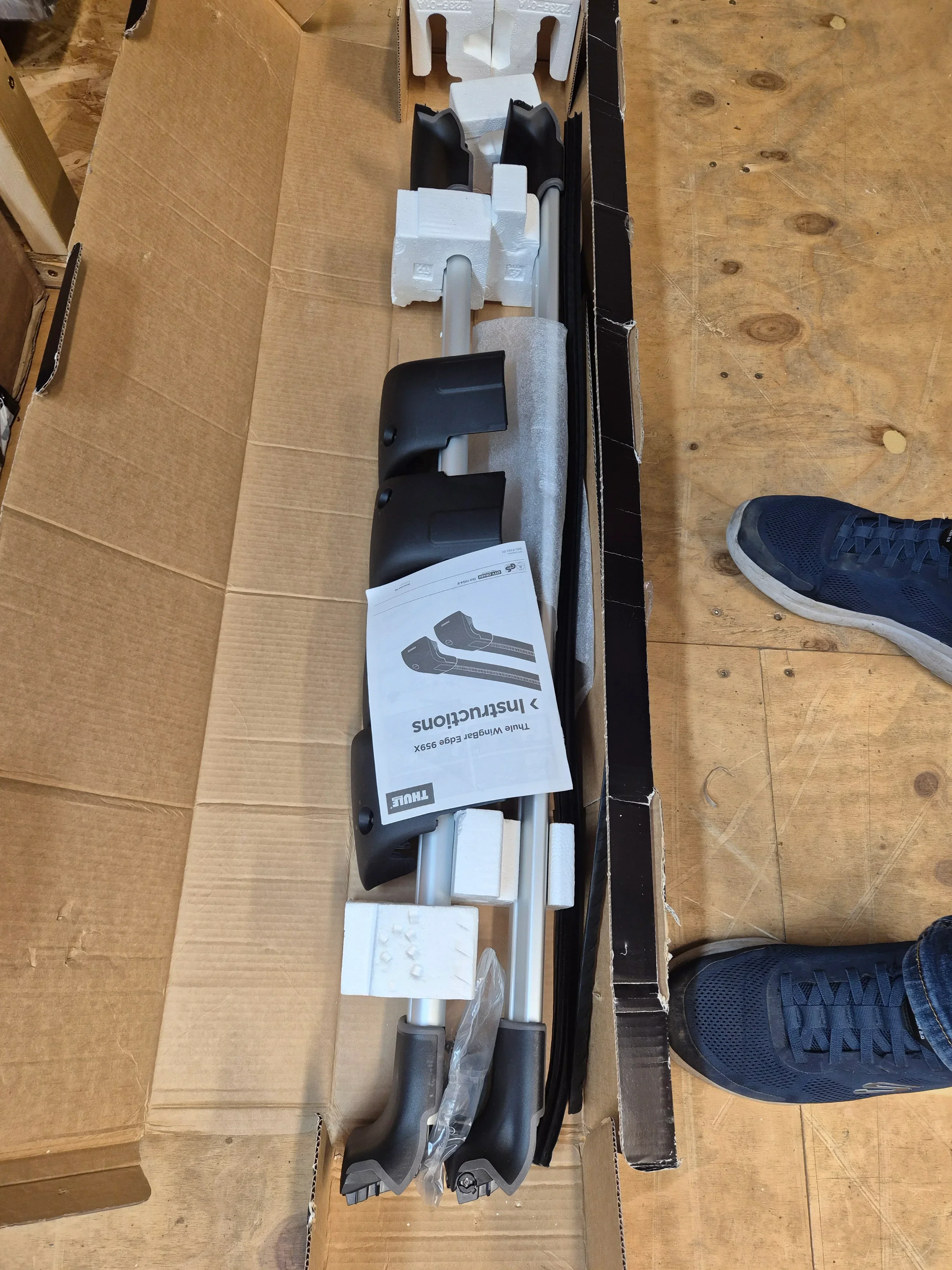 Thule 9592 Wingbar Edge Silver - New - Image 2