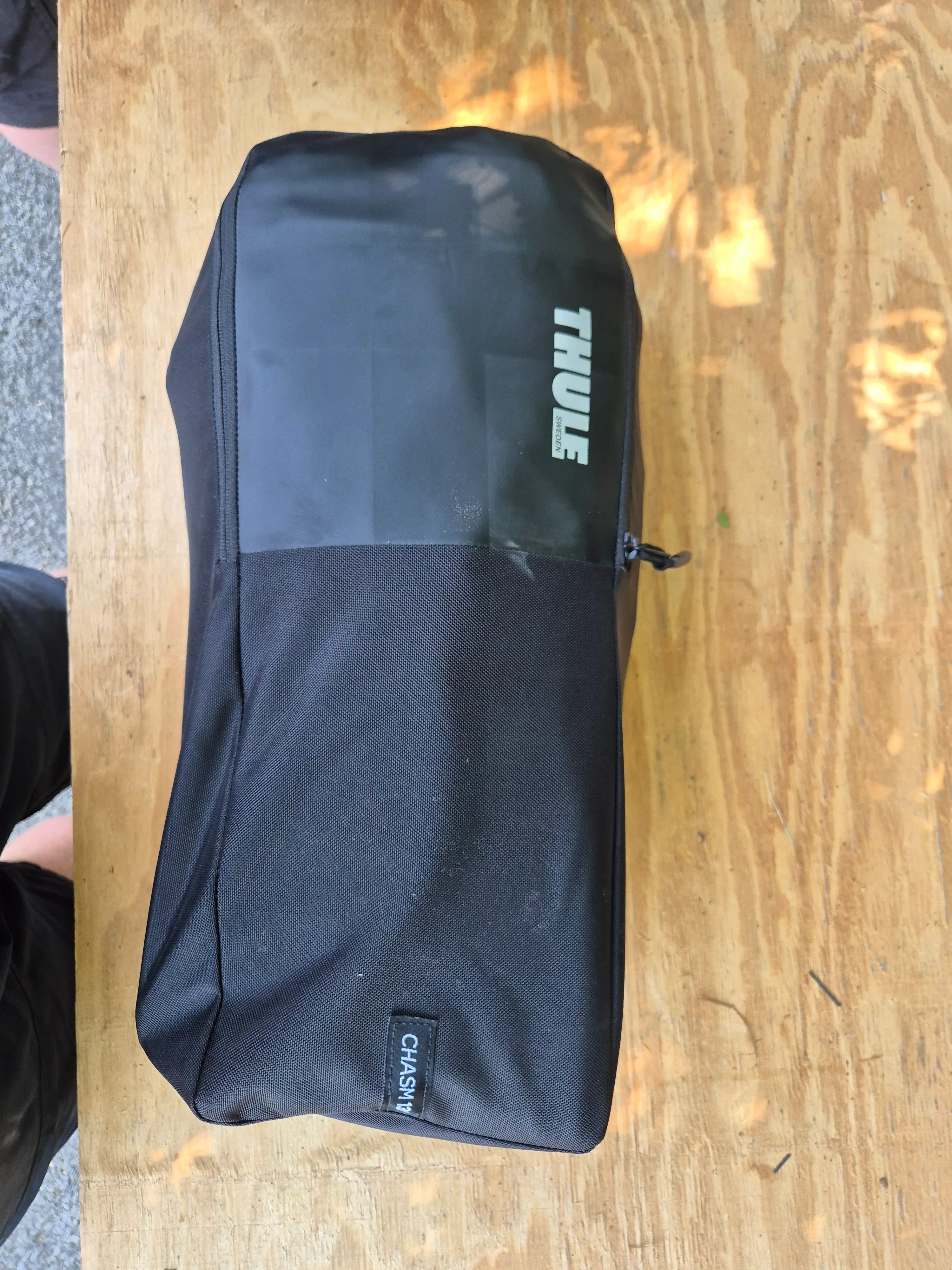 Thule Chasm 130L Duffel Bag Black Used - Image 4