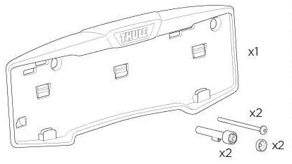 Thule Easyfold 3 Bike Carrier - Spare Parts - Image 34