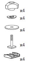 Thule 840 K-Guard  - Spare Parts - Image 11