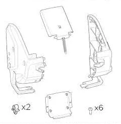 Thule Outpace Bike Carrier - Spare Parts - Image 3