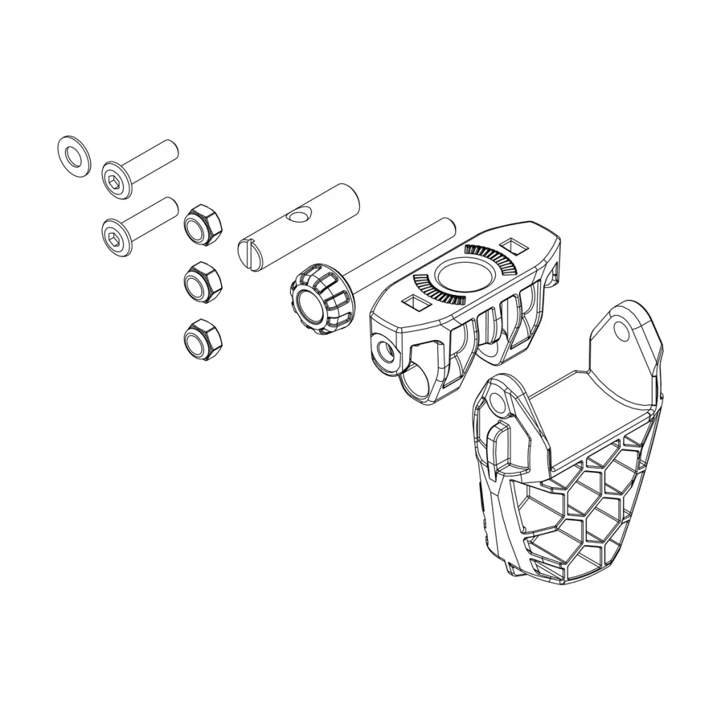 Thule OutWay Hanging 3 995 Bike Carrier- Spare Parts - Image 29