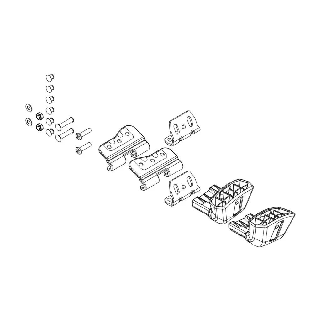 Thule OutWay Hanging 3 995 Bike Carrier- Spare Parts - Image 30