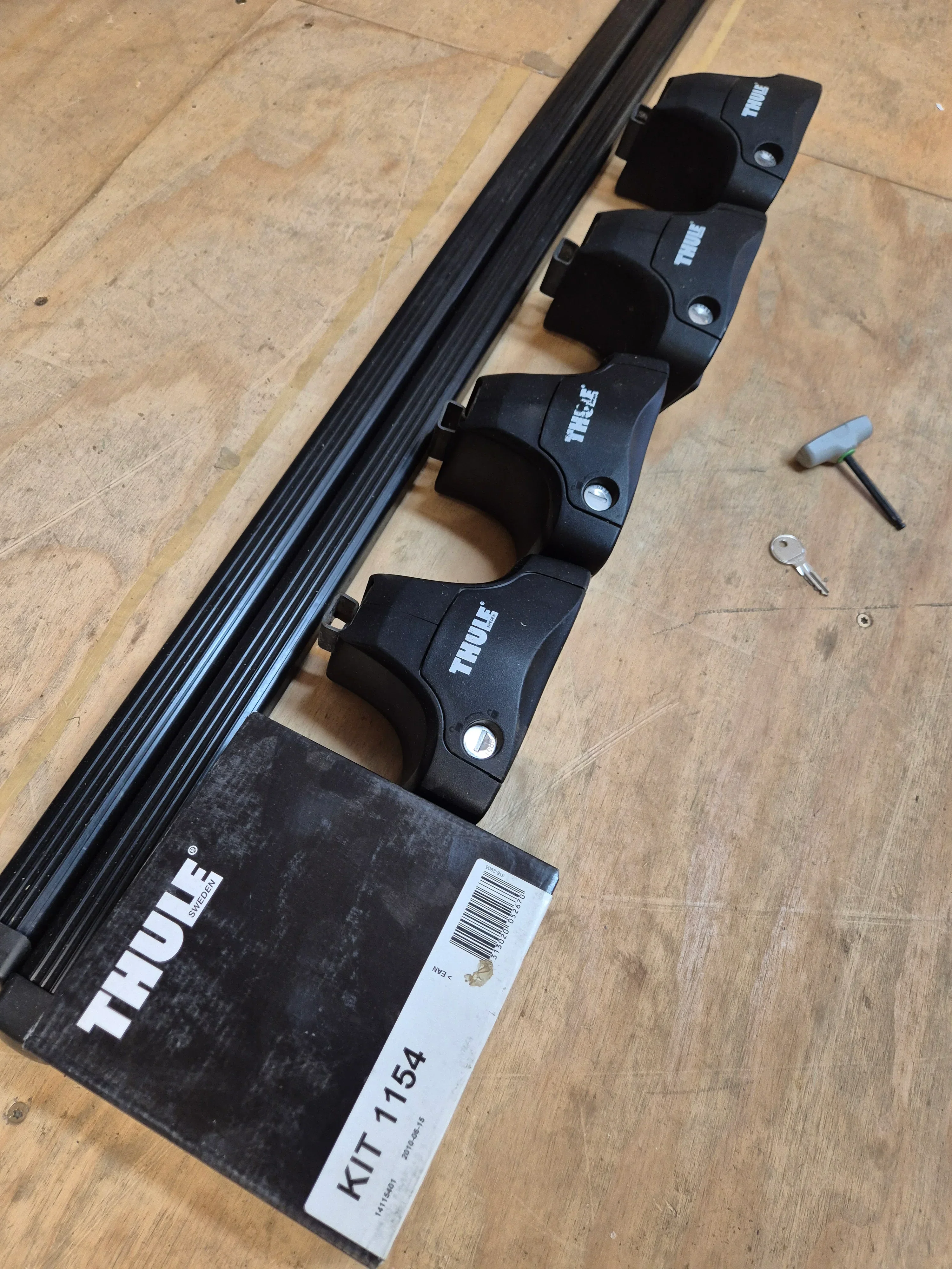Thule Rood bars for ROVER 75 Saloon 99 - 2005 (762 - 1154 - 754) - Image 2
