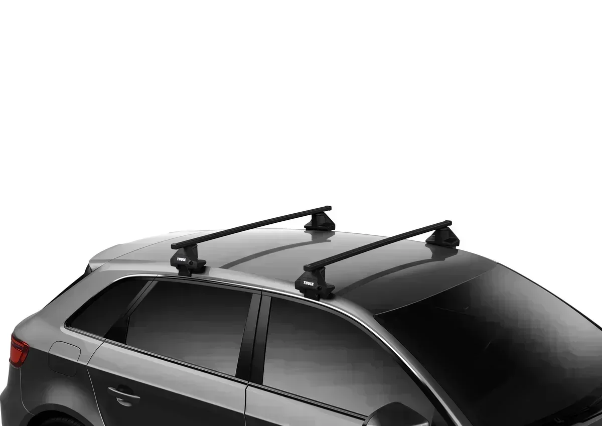 Thule Roof Bar Set for  MG 3 5-dr Hatchback 2024 Onward - Normal Roof (Square Bar) - Image 5