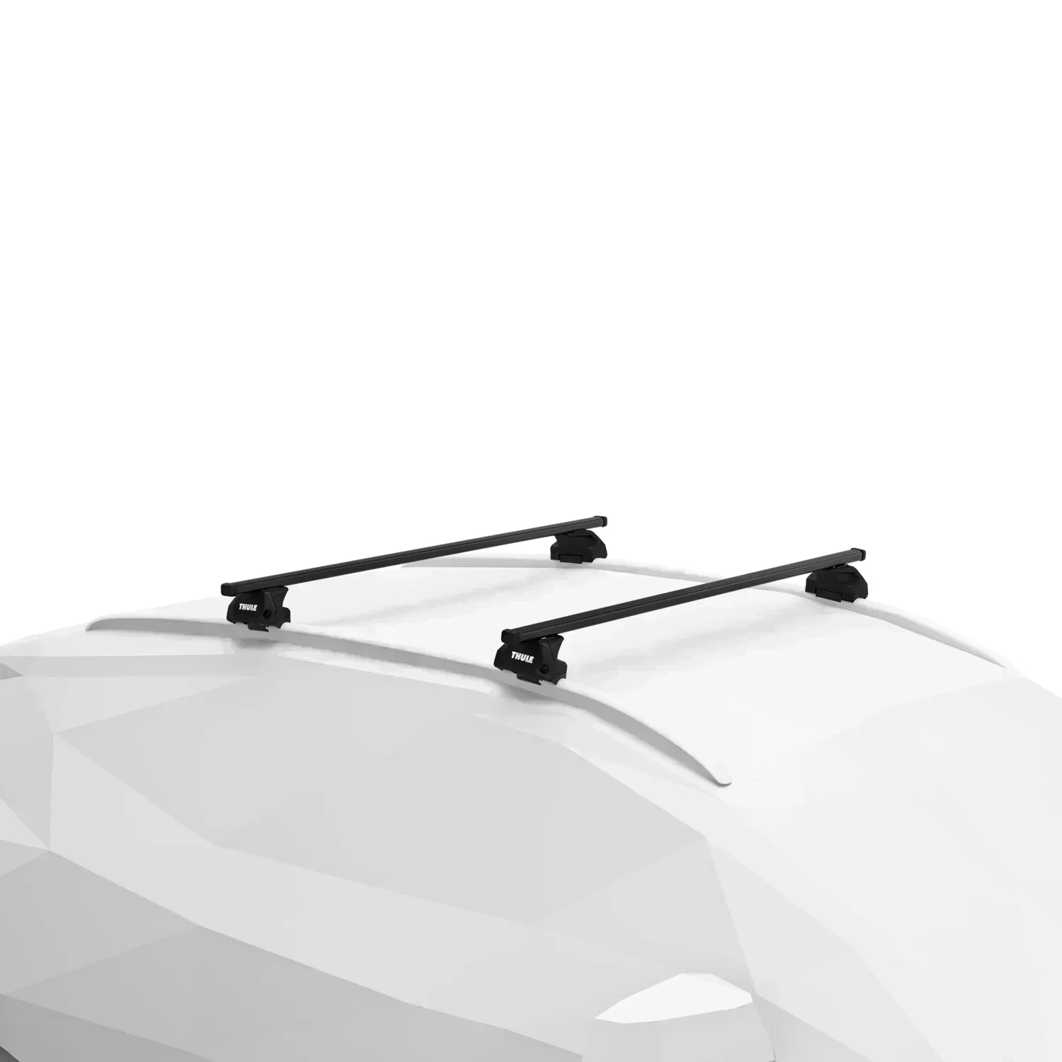 Thule Roof Bar Set for GENESIS GV70 5-dr SUV 2022 onwards - Flush Rails (Square Bar) - Image 4