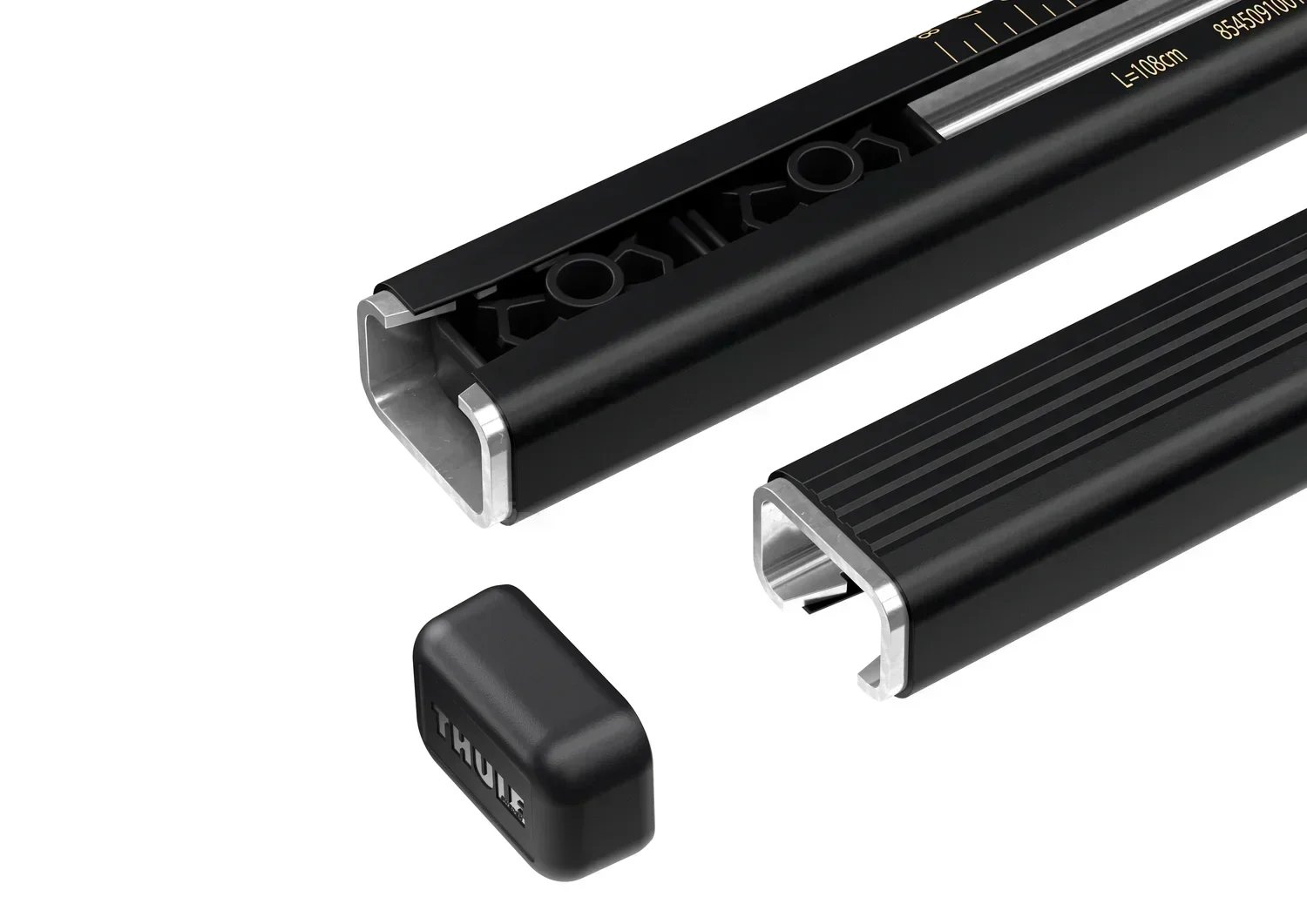 Thule Roof Bar Set for GENESIS GV70 5-dr SUV 2022 onwards - Flush Rails (Square Bar) - Image 5