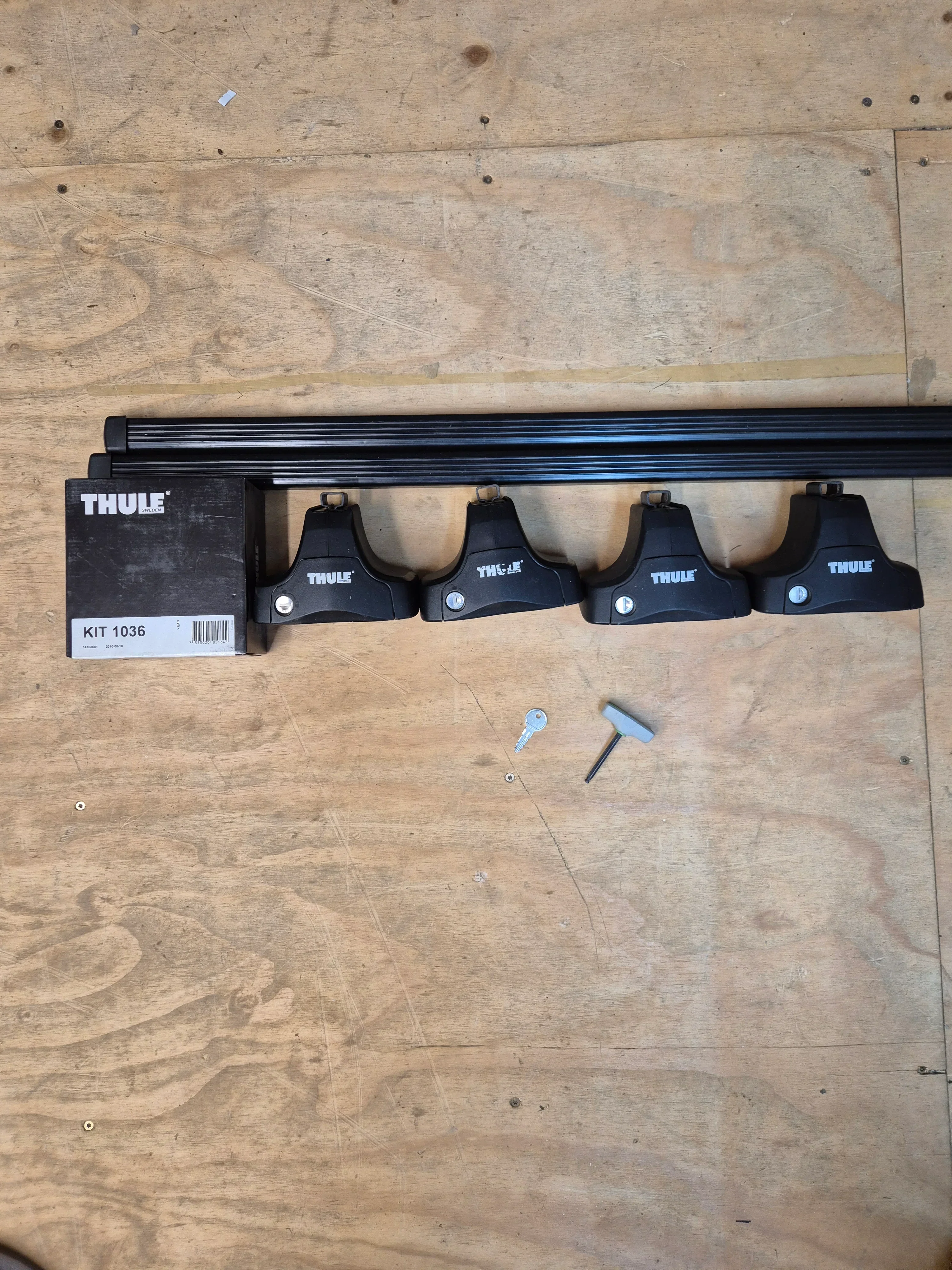 Thule Roof bars for Renault Scenic 97 - 2002 Mpv ( 1036 - 754 - 761) - Image 2