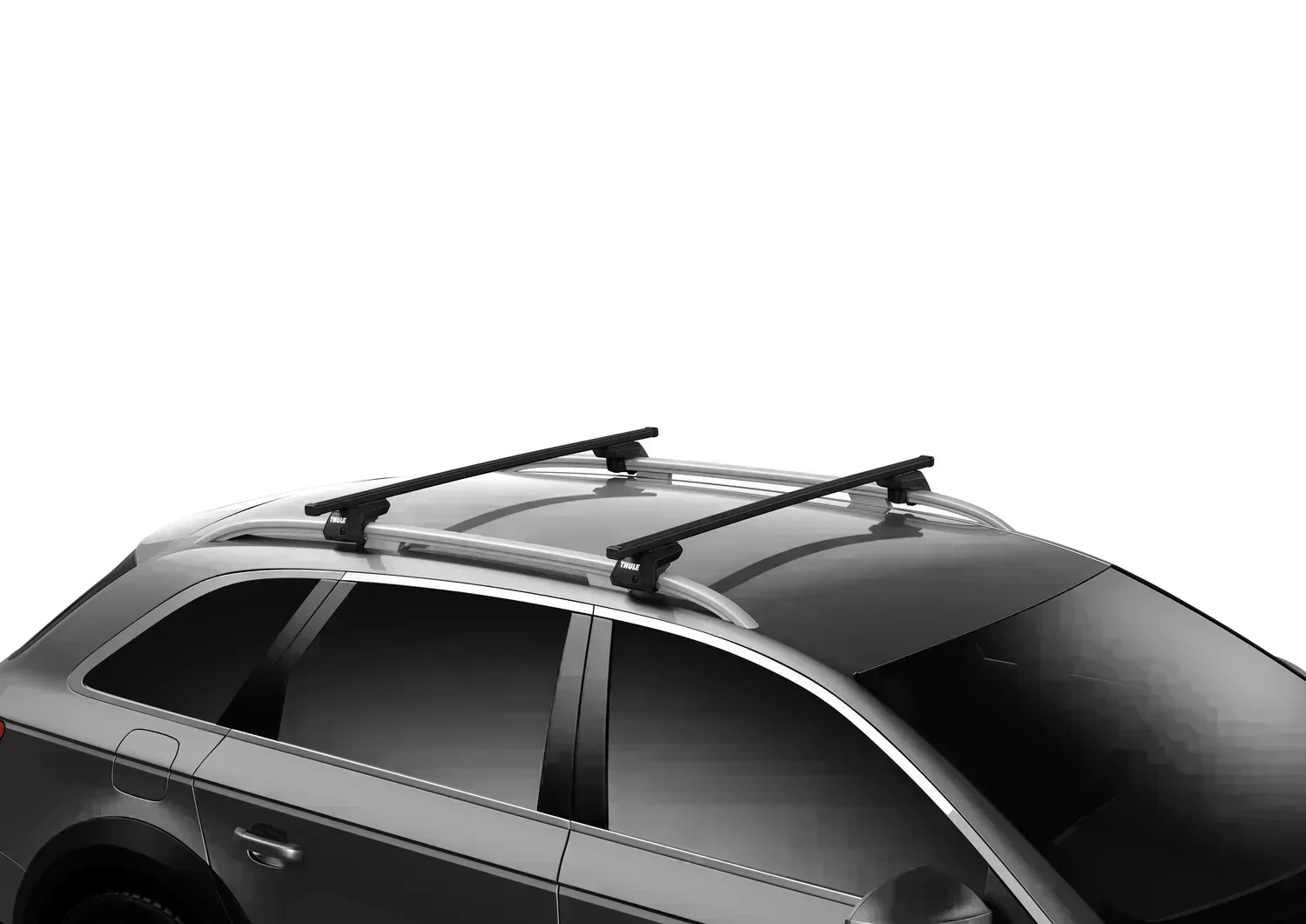 Thule Square Bars for VOLVO V40 Estate 2000-2001 (Raised Rail) - Image 3