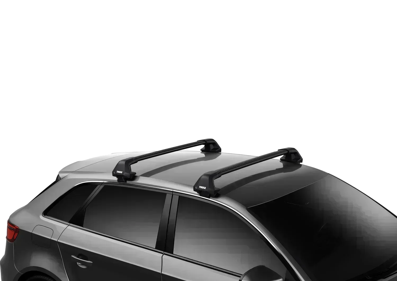 Thule Roof Bar Set for AUDI A6 Sportback e-tron 5-dr Hatchback 2025 onwards - Normal Roof (Wingbar Evo Edge - Black) - Image 6