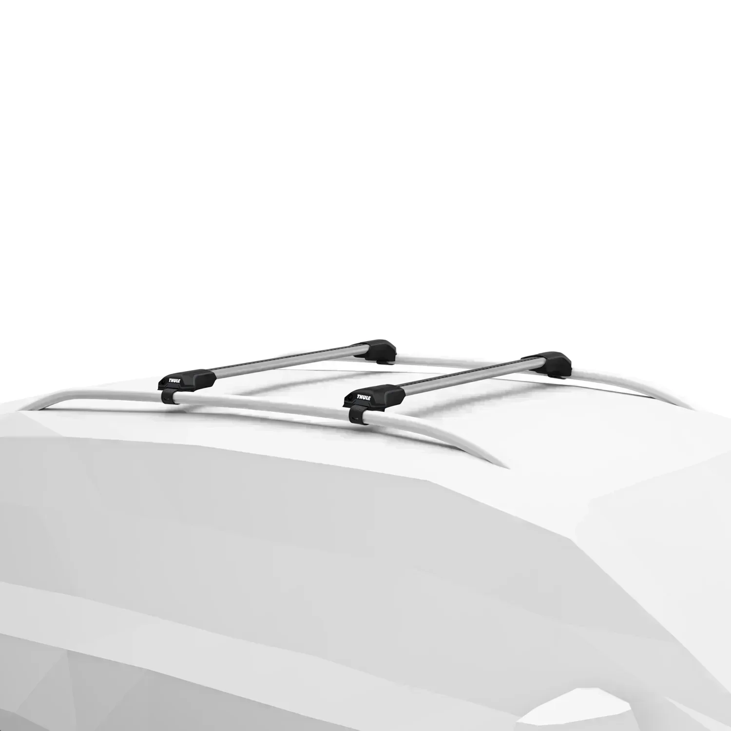 Thule Roof Bars for ALFA ROMEO Junior 5-dr SUV 2025- (Low Roof) (Wingbar Evo Edge - Silver) - Image 4