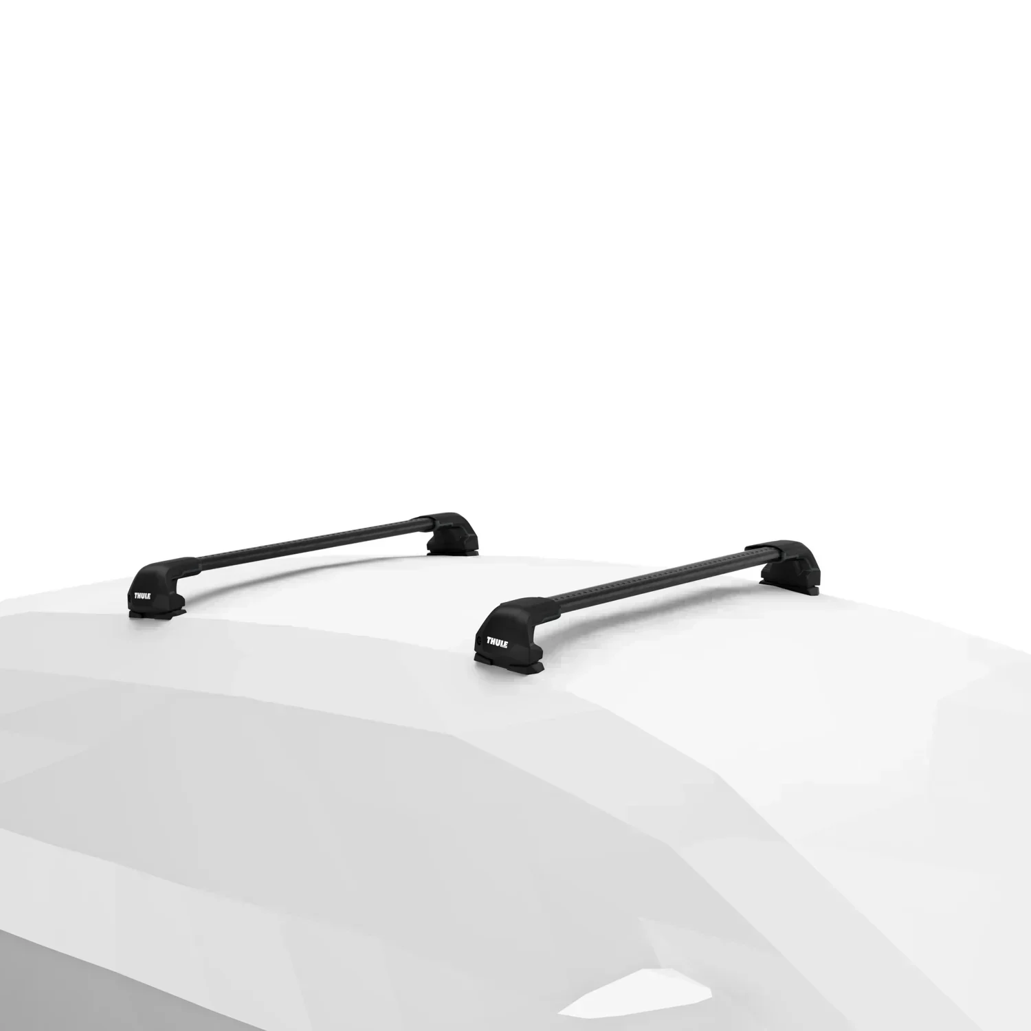 Thule Roof Bars for FORD Transit Custom 4-dr Van 2024- (Fixed Points) (Wingbar Evo Edge - Black) - Image 4