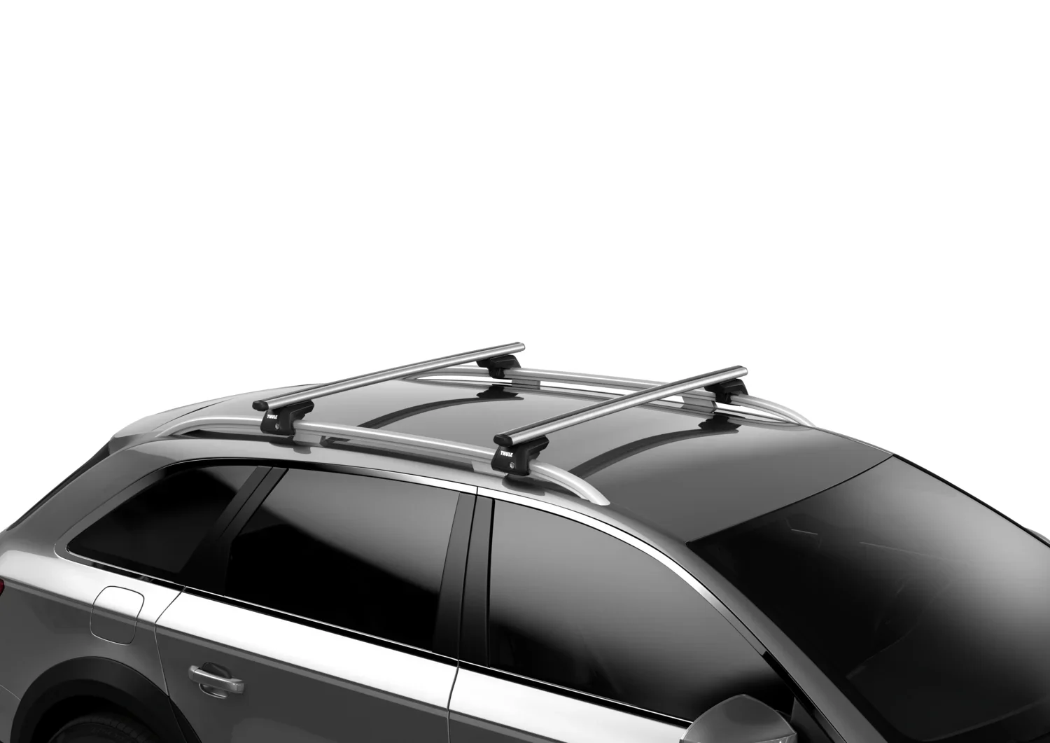 Thule SmartRack XT - 118cm Aluminum Bars (Raised Rail Footpack) - Image 6