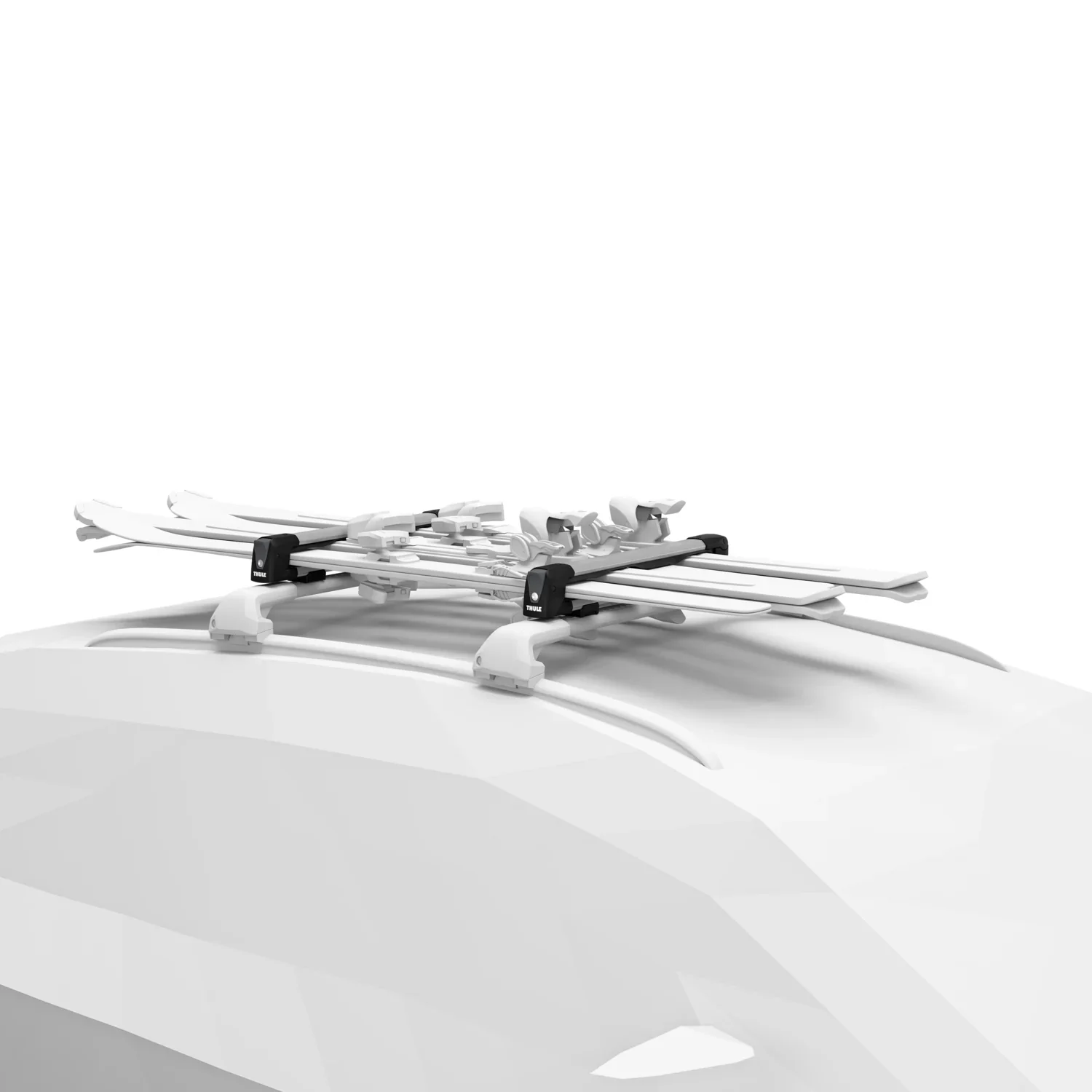 Thule 732400 SnowPack Medium Ski Carrier - 4 Skis or 2 Snowboards - Image 2