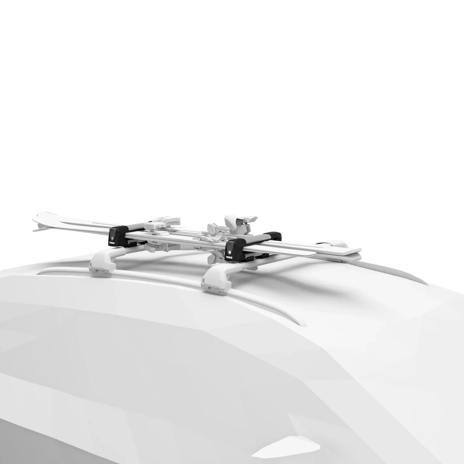 Thule 732200 Snowpack Small Ski Carrier - 2 Skis - Image 2