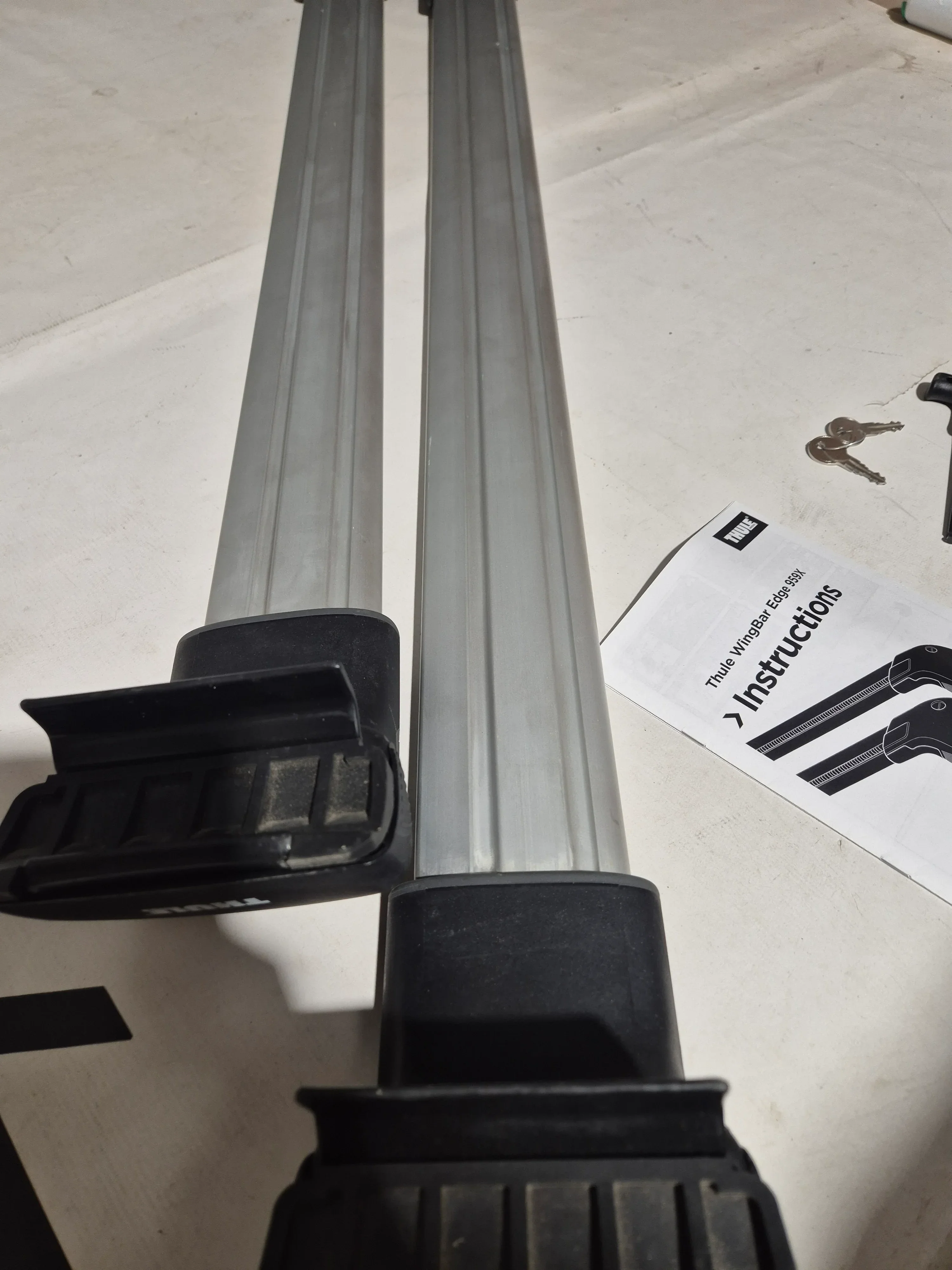 Thule Wingbar Edge set for Mitsubishi Outlander 2013 to 21 (9595 & 4030) - Image 5