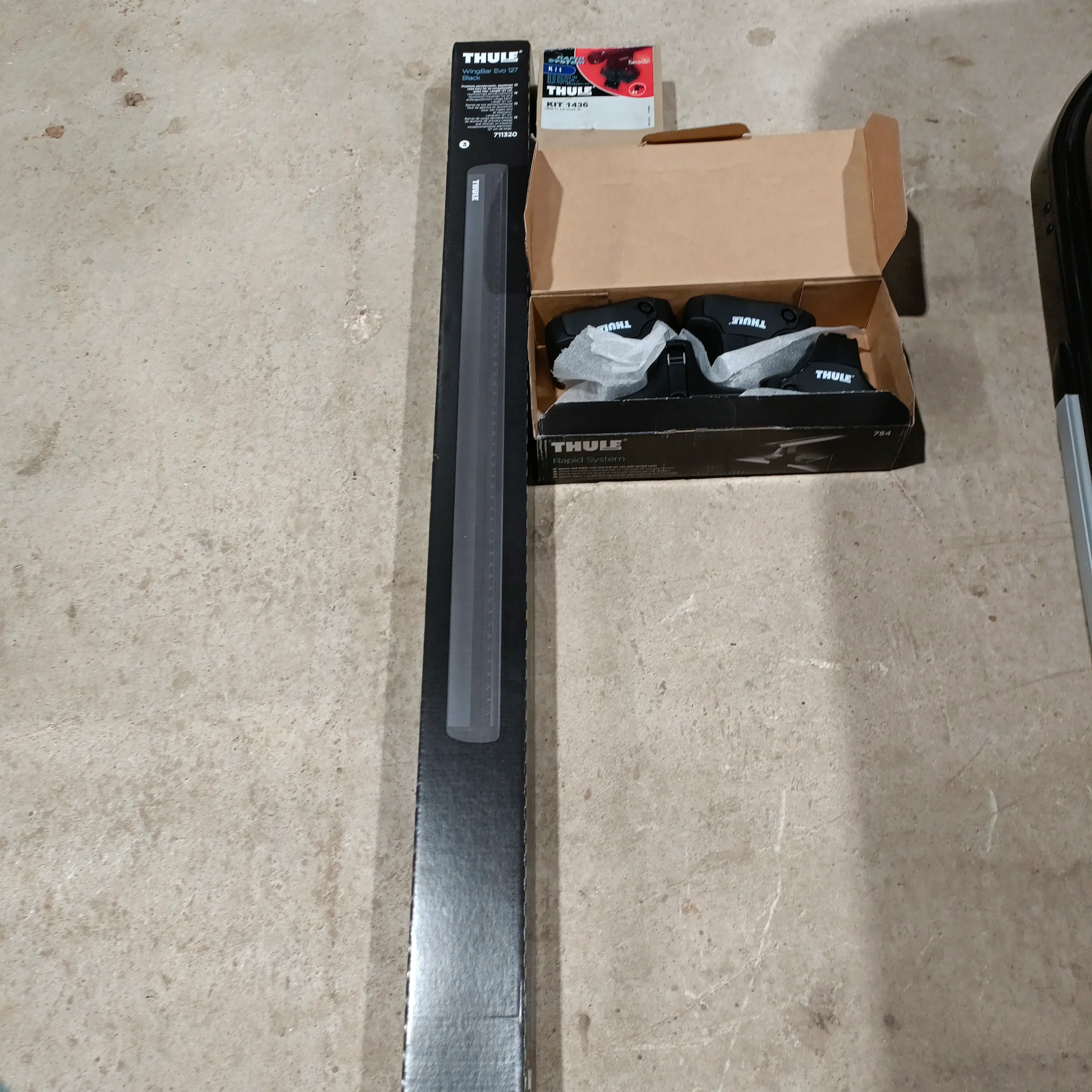 Thule Wingbar Evo full set for Audi TT Mk II 2006 onward ( 711320 - 754 - 1436) - Image 2