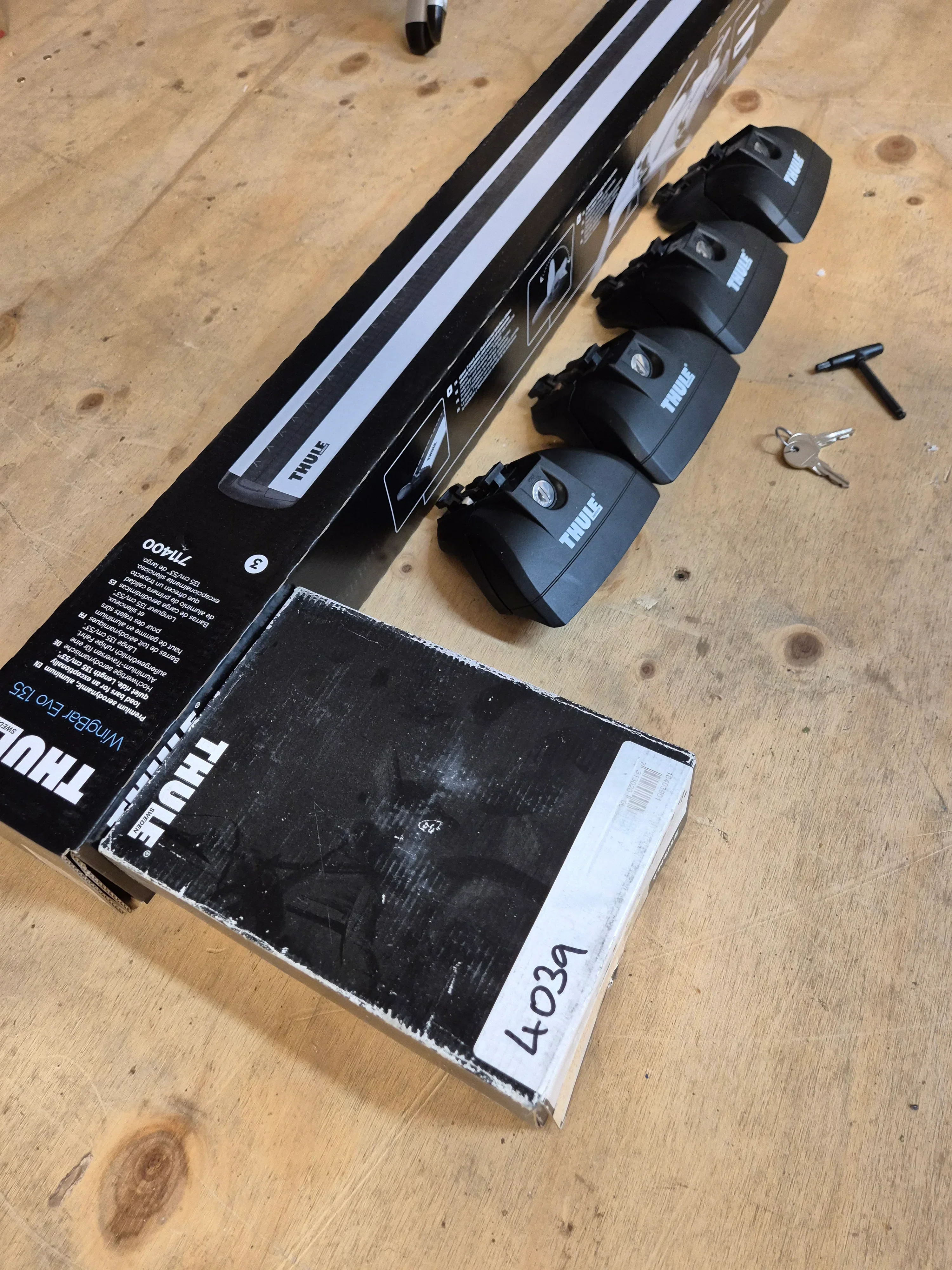 Thule Wingbar Evo set for Range Rover Sport 2014 onward with flush rails ( 4039 - 7114 - 753 ) - Image 2