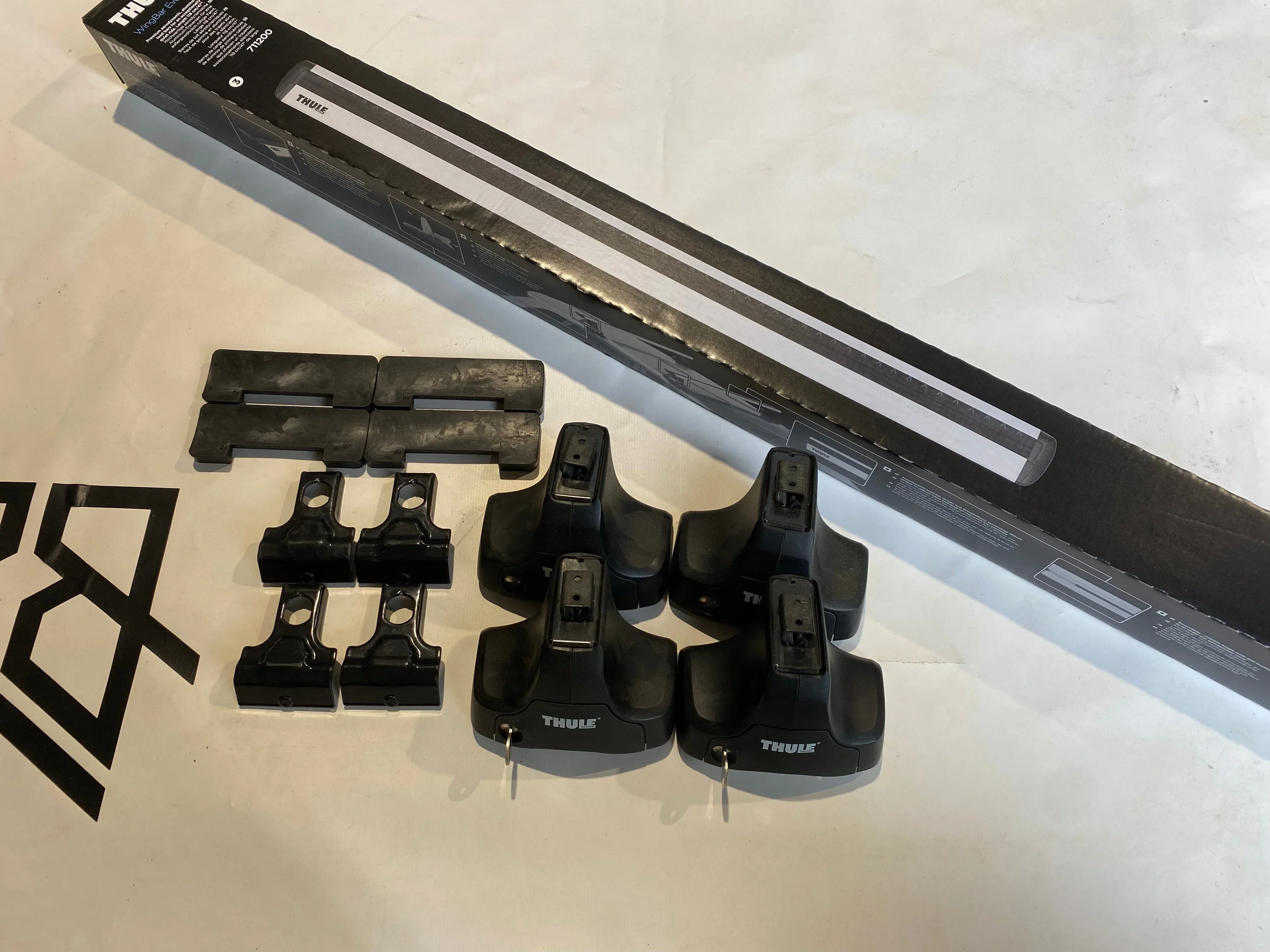 Thule Wingbar Set For FORD Focus, 5-dr Estate, 98-03, 04 & Others ( 1129, 754, 711200) - Image 2